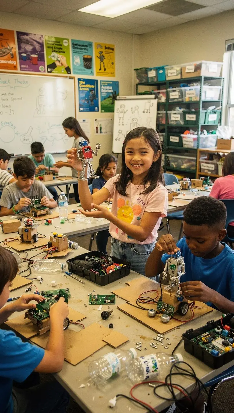 Citizen scientists collaborating on local research projects.