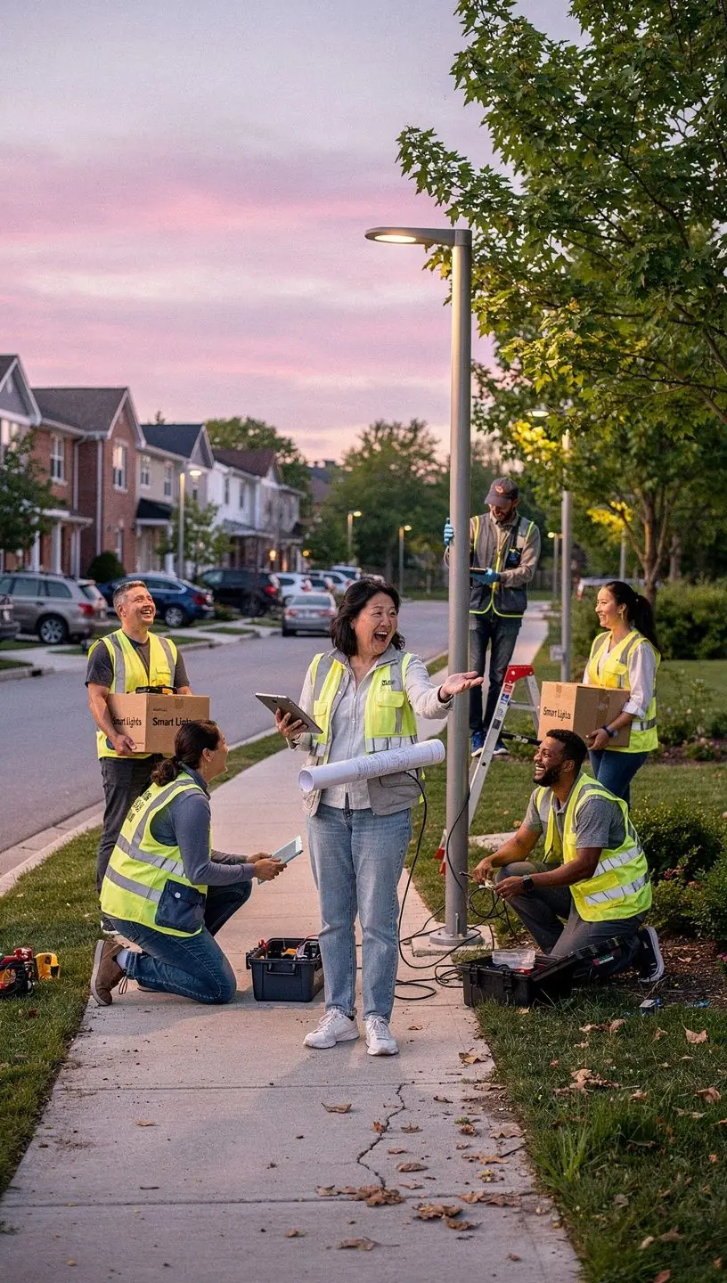 Urban farming innovations in community gardens.