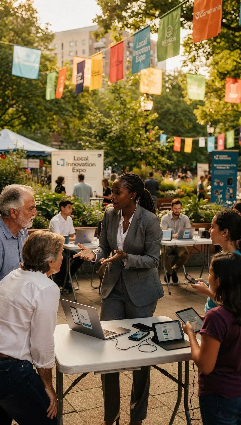 Mobile technology enhancing local health solutions.