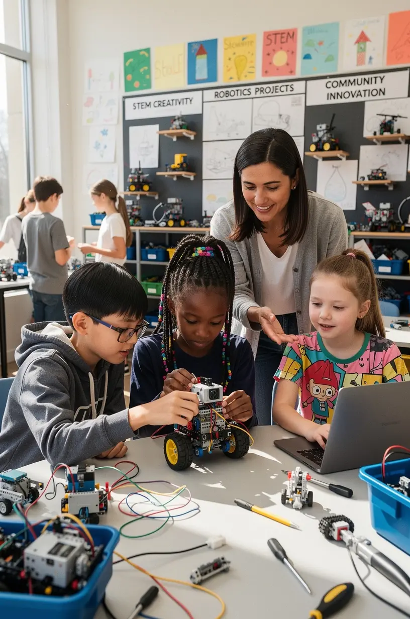 Modern office environment